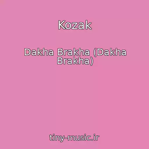کاور آهنگ Kozak از Dakha Brakha (Dakha Brakha)