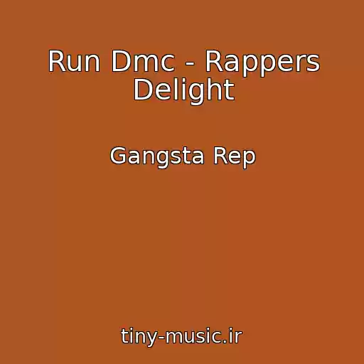کاور آهنگ Run Dmc - Rappers Delight از Gangsta Rep