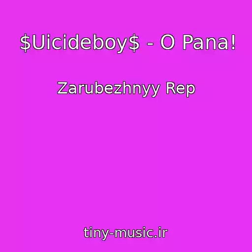 کاور آهنگ $Uicideboy$ - O Pana! از Zarubezhnyy Rep