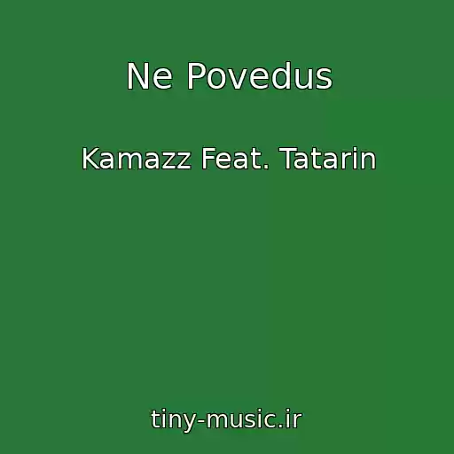 کاور آهنگ Ne Povedus از Kamazz Feat. Tatarin