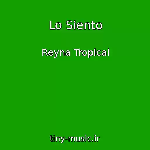 کاور آهنگ Lo Siento از Reyna Tropical
