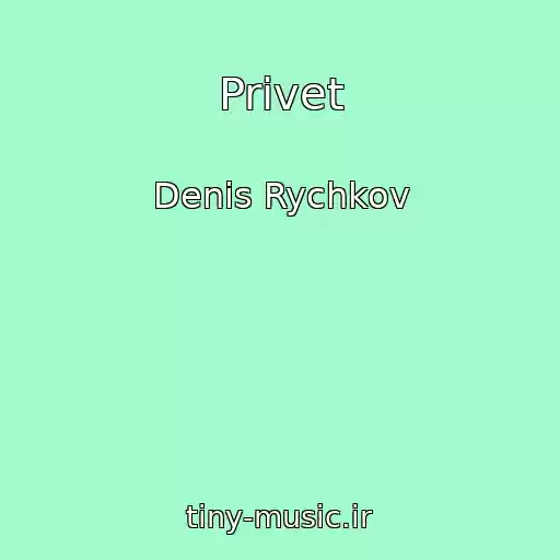 کاور آهنگ Privet از Denis Rychkov
