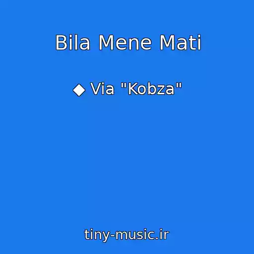 کاور آهنگ Bila Mene Mati از ◆ Via "Kobza"