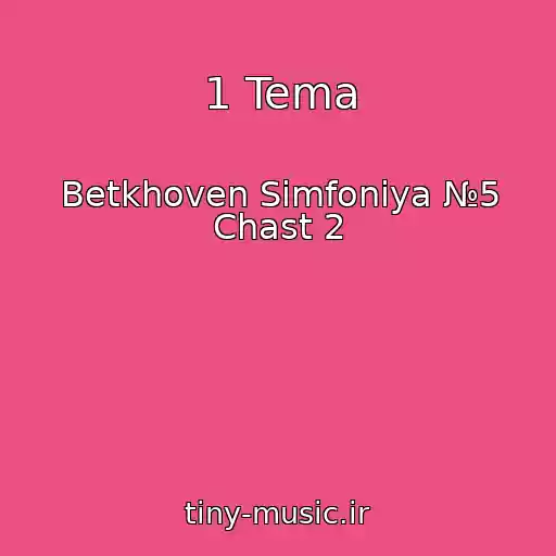 کاور آهنگ 1 Tema از Betkhoven Simfoniya №5 Chast 2