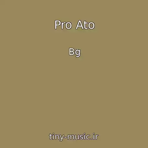 کاور آهنگ Pro Ato از Bg
