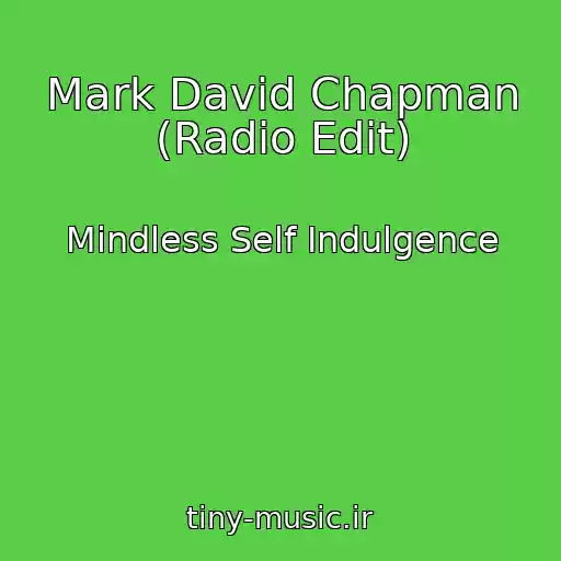 کاور آهنگ Mark David Chapman (Radio Edit) از Mindless Self Indulgence