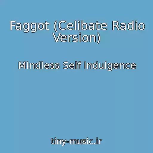 کاور آهنگ Faggot (Celibate Radio Version) از Mindless Self Indulgence