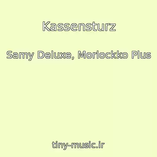 کاور آهنگ Kassensturz از Samy Deluxe, Morlockko Plus