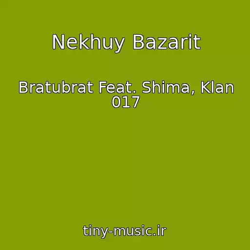 کاور آهنگ Nekhuy Bazarit از Bratubrat Feat. Shima, Klan 017