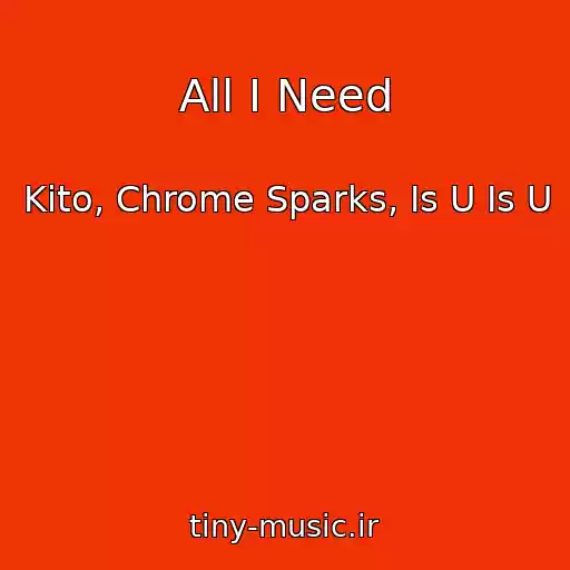 کاور آهنگ All I Need از Kito, Chrome Sparks, Is U Is U