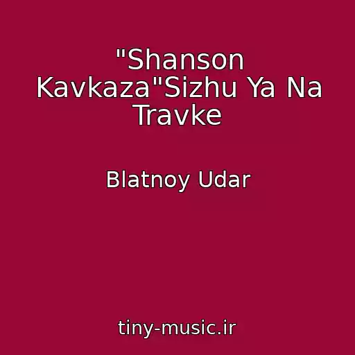 کاور آهنگ "Shanson Kavkaza"Sizhu Ya Na Travke از Blatnoy Udar