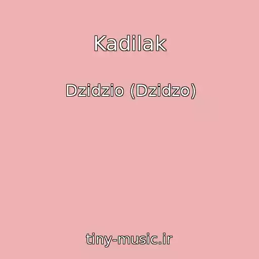 کاور آهنگ Kadіlak از Dzidzio (Dzіdzo)