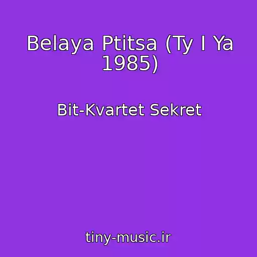 کاور آهنگ Belaya Ptitsa (Ty I Ya 1985) از Bit-Kvartet Sekret