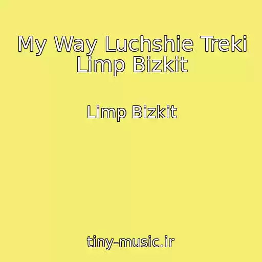 کاور آهنگ My Way Luchshie Treki Limp Bizkit از Limp Bizkit