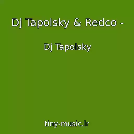 کاور آهنگ Dj Tapolsky & Redco - از Dj Tapolsky