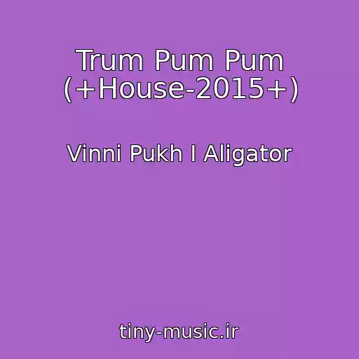 کاور آهنگ Trum Pum Pum (+House-2015+) از Vinni Pukh I Aligator