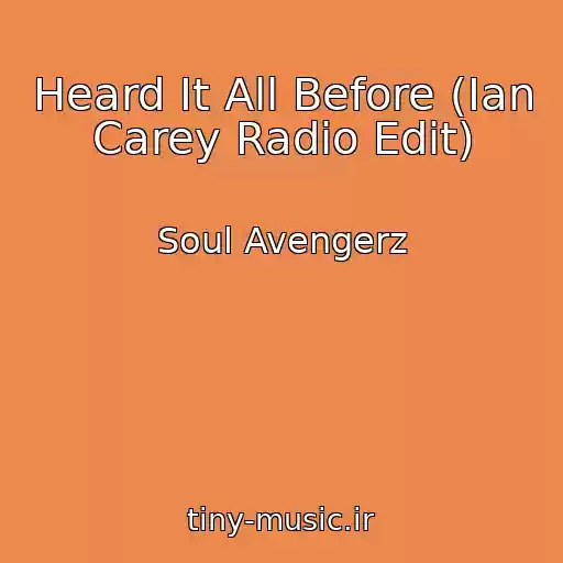 کاور آهنگ Heard It All Before (Ian Carey Radio Edit) از Soul Avengerz