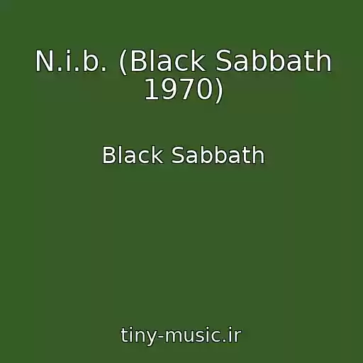 کاور آهنگ N.i.b. (Black Sabbath 1970) از Black Sabbath
