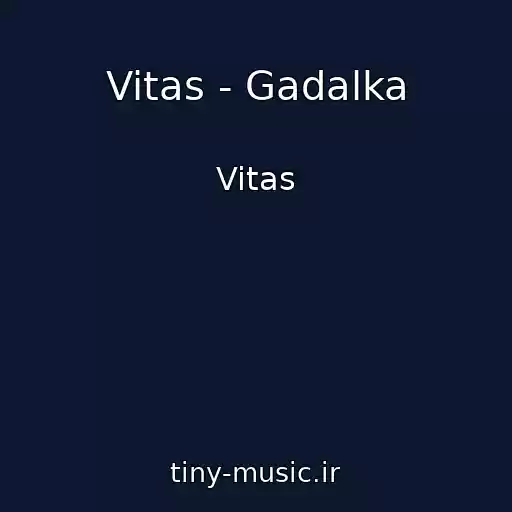 کاور آهنگ Vitas - Gadalka از Vitas