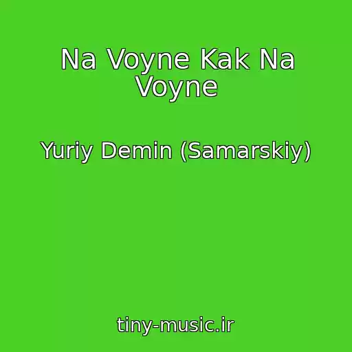 کاور آهنگ Na Voyne Kak Na Voyne از Yuriy Demin (Samarskiy)