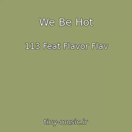کاور آهنگ We Be Hot از 113 Feat Flavor Flav
