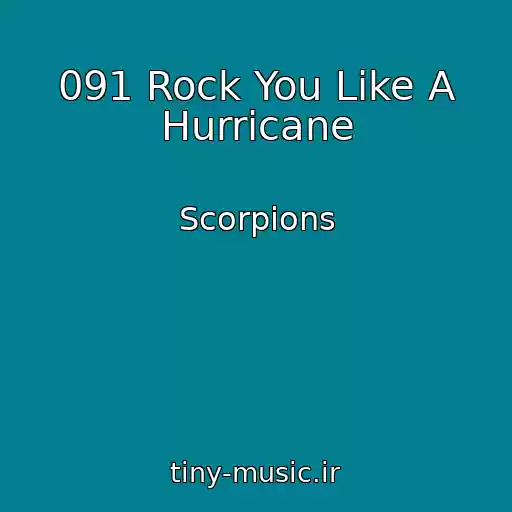 کاور آهنگ 091 Rock You Like A Hurricane از Scorpions