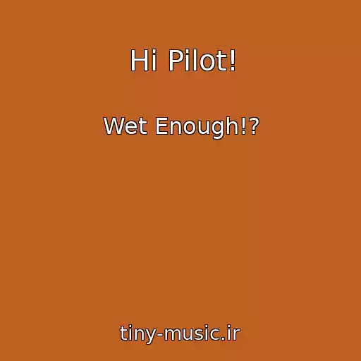 کاور آهنگ Hi Pilot! از Wet Enough!?