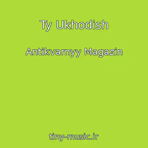 کاور آهنگ Ty Ukhodish از Antikvarnyy Magazin