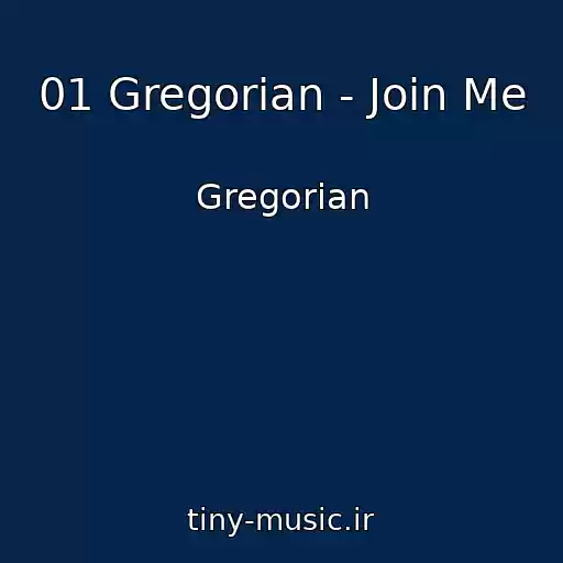 کاور آهنگ 01 Gregorian - Join Me از Gregorian