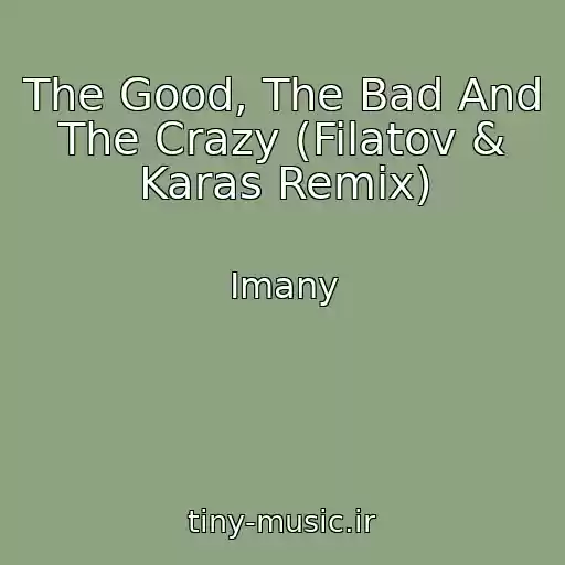 کاور آهنگ The Good, The Bad And The Crazy (Filatov & Karas Remix) از Imany