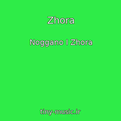 کاور آهنگ Zhora از Noggano I Zhora