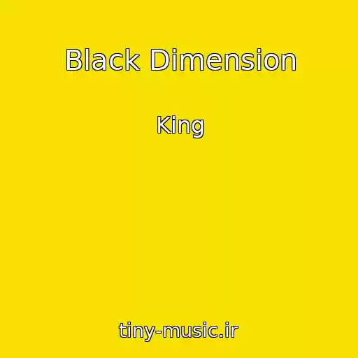 کاور آهنگ Black Dimension از King