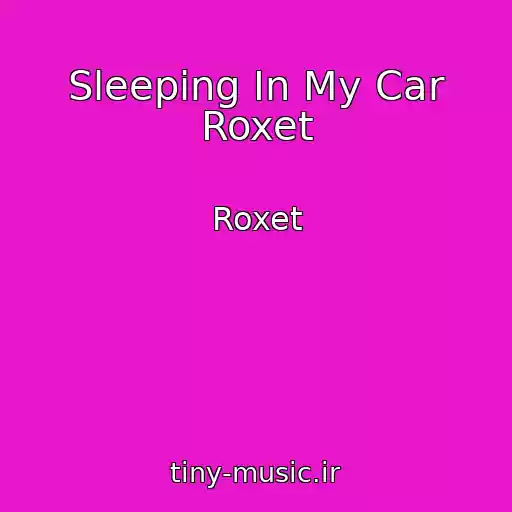 کاور آهنگ Sleeping In My Car Roxet از Roxet