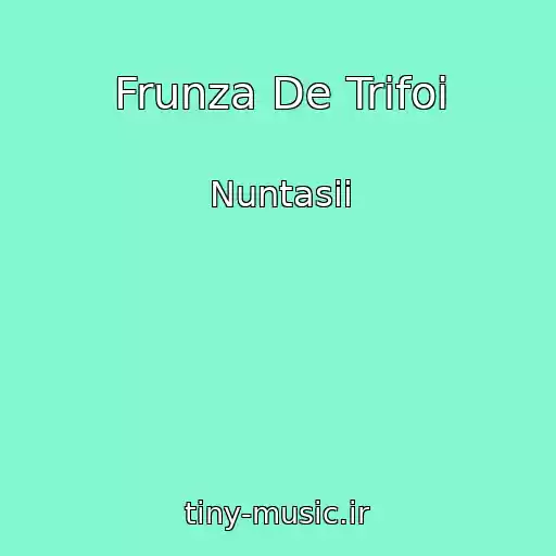 کاور آهنگ Frunza De Trifoi از Nuntasii