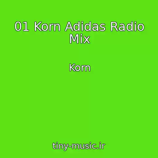 کاور آهنگ 01 Korn Adidas Radio Mix از Korn