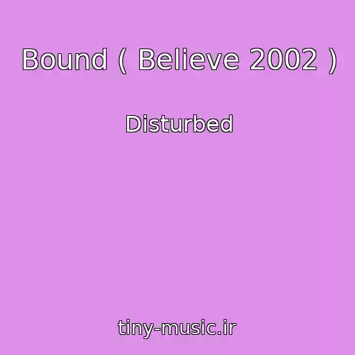 کاور آهنگ Bound ( Believe 2002 ) از Disturbed