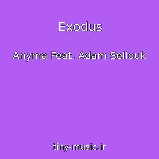 کاور آهنگ Exodus از Anyma Feat. Adam Sellouk