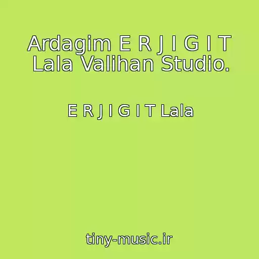 کاور آهنگ Ardagim E R J I G I T Lala Valihan Studio. از E R J I G I T Lala