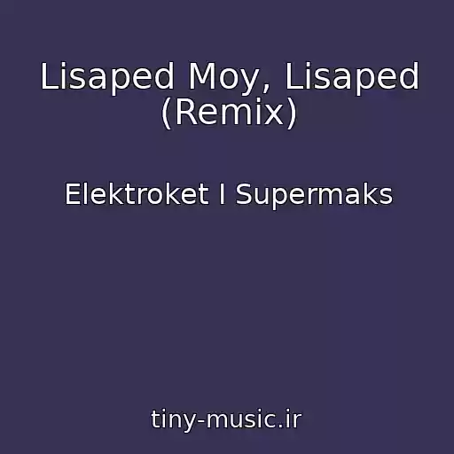 کاور آهنگ Lisaped Moy, Lisaped (Remix) از Elektroket I Supermaks