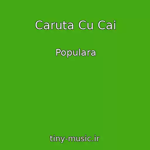کاور آهنگ Caruta Cu Cai از Populara
