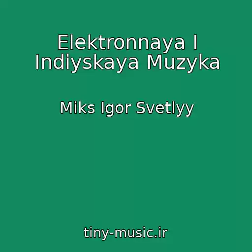 کاور آهنگ Elektronnaya I Indiyskaya Muzyka از Miks Igor Svetlyy