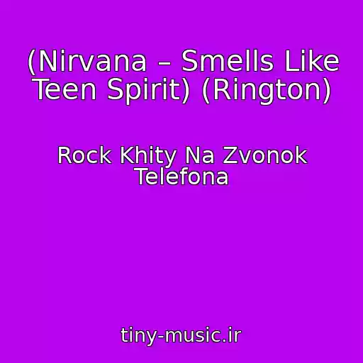 کاور آهنگ (Nirvana – Smells Like Teen Spirit) (Rington) از Rock Khity Na Zvonok Telefona