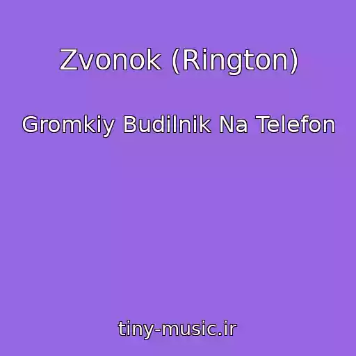 کاور آهنگ Zvonok (Rington) از Gromkiy Budilnik Na Telefon