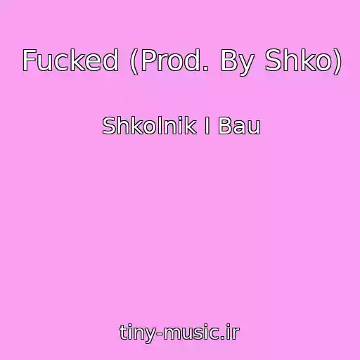 کاور آهنگ Fucked (Prod. By Shko) از Shkolnik I Bau
