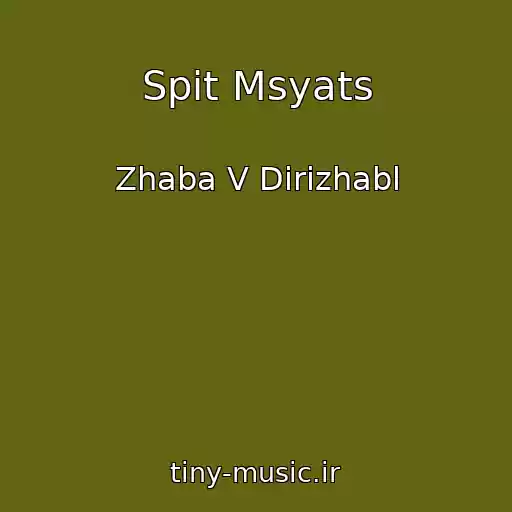 کاور آهنگ Spit Msyats از Zhaba V Dirizhabl