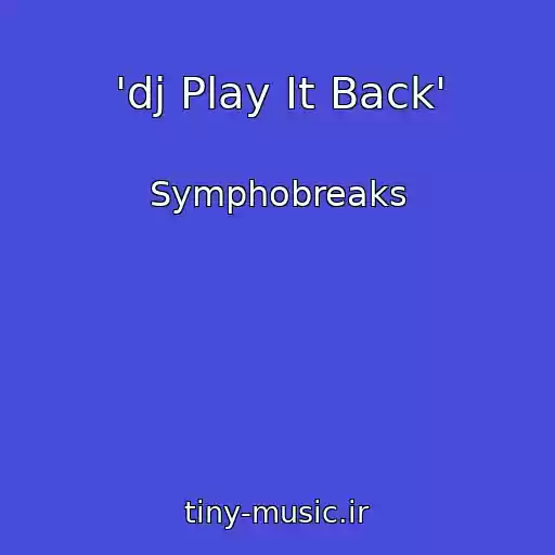 کاور آهنگ 'dj Play It Back' از Symphobreaks