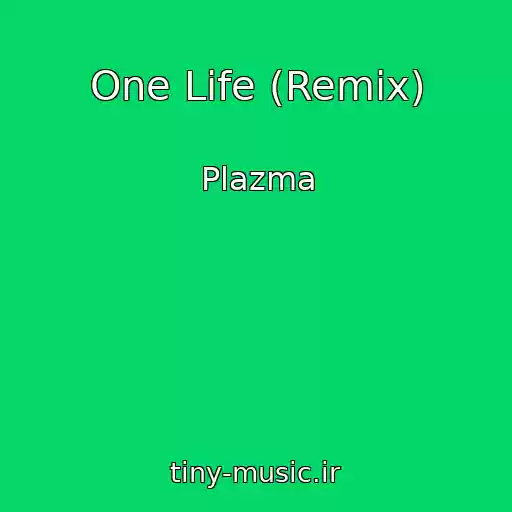 کاور آهنگ One Life (Remix) از Plazma