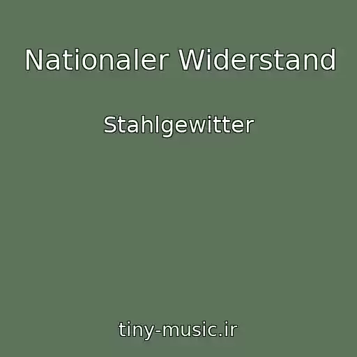 کاور آهنگ Nationaler Widerstand از Stahlgewitter