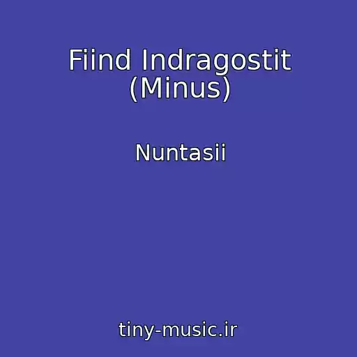 کاور آهنگ Fiind Indragostit (Minus) از Nuntasii