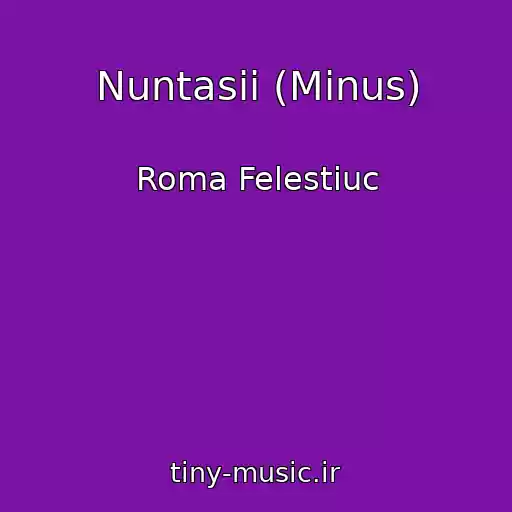 کاور آهنگ Nuntasii (Minus) از Roma Felestiuc
